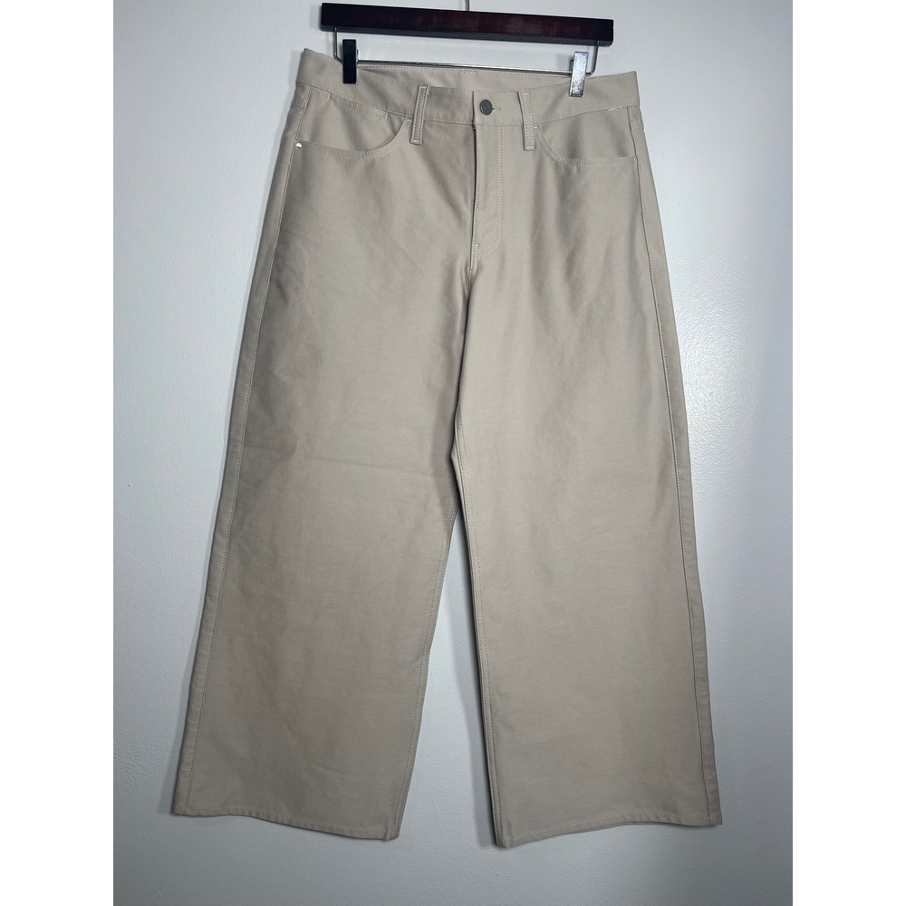 LULULEMON EasyFive Low-Rise Classic Wide-Leg Pant Short Size 30 Casual
